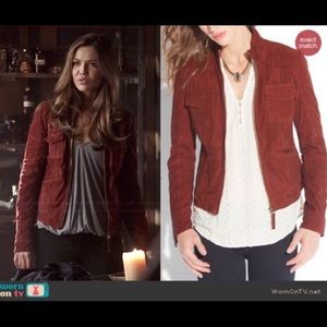 lucky brand colbie suede jacket